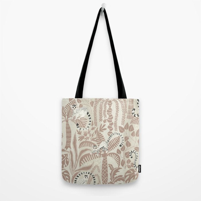 Jungle adventure warm earthy Tote Bag Gallery Image 2