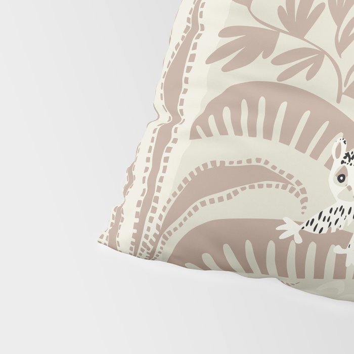 Jungle adventure warm earthy Pillow Sham Gallery Image 4