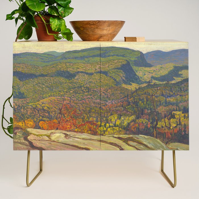 J.E.H. McDonald Forest Wilderness, 1921, McMichael Canadian Art Collection Credenza Gallery Image 1