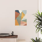 modern triangle mosaic - multi Poster Gallery Image 2