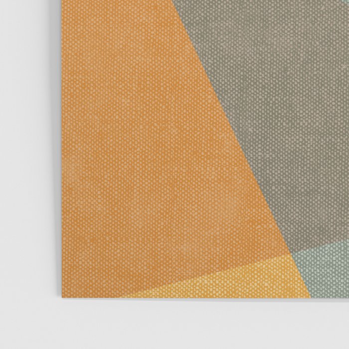 modern triangle mosaic - multi Poster Gallery Image 3