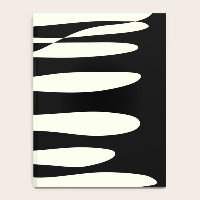 Abstract Composition in Black and White Notebook Gallery Image 4