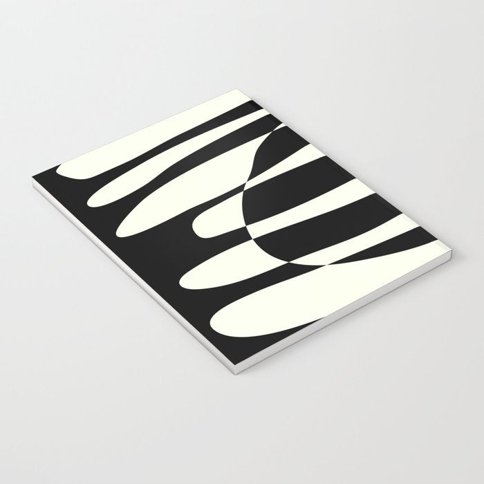 Abstract Composition in Black and White Notebook Gallery Image 3