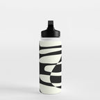 Abstract Composition in Black and White Water Bottle Gallery Image 3