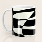 Abstract Composition in Black and White Coffee Mug Gallery Image 3