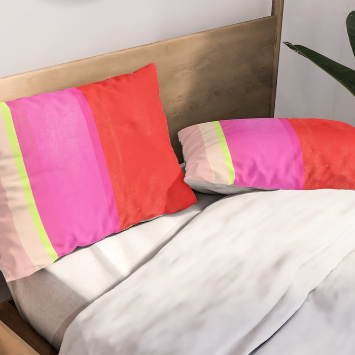 stripe study 12 Pillow Sham Gallery Image 2