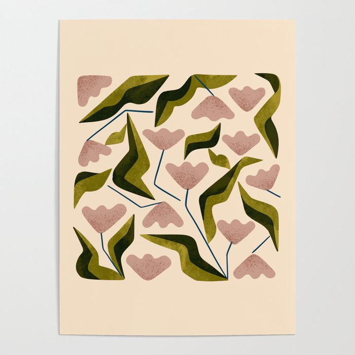Funky Tulips Poster Gallery Image 4