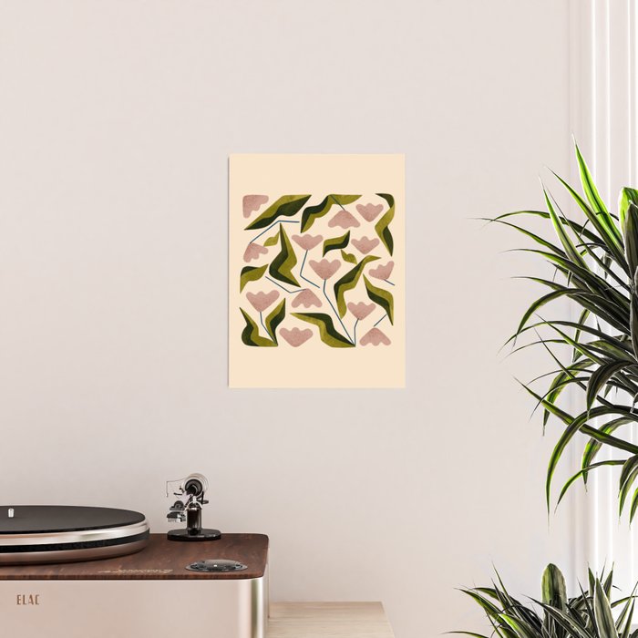 Funky Tulips Poster Gallery Image 2