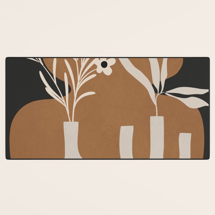 Abstract Blooms 1 Desk Mat Gallery Image 3
