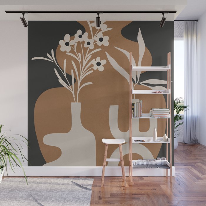 Abstract Blooms 1 Wall Mural Gallery Image 1