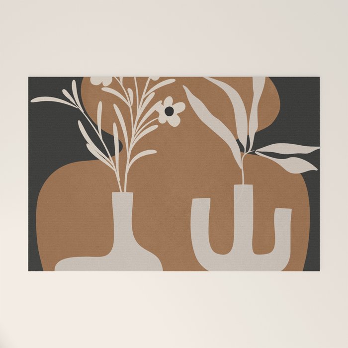 Abstract Blooms 1 Welcome Mat Gallery Image 1