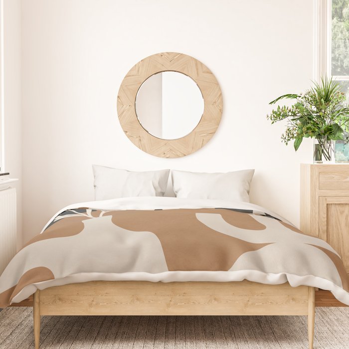 Abstract Blooms 1 Duvet Cover Gallery Image 3