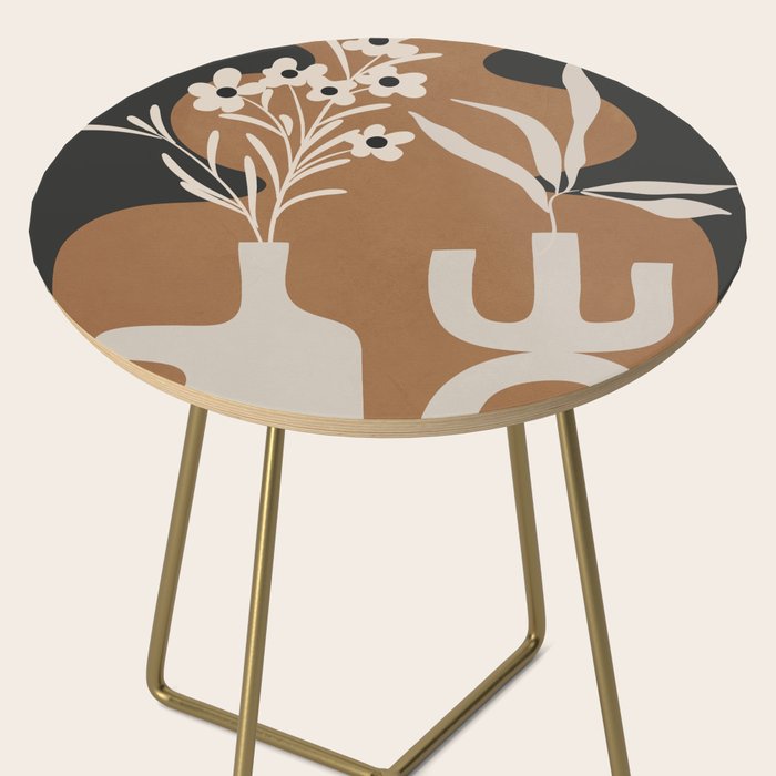 Abstract Blooms 1 Side Table Gallery Image 2