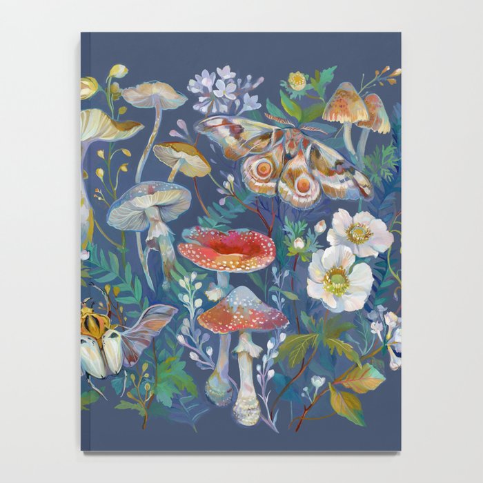 Goliath Beetle Mushroom Garden Notebook Gallery Image 4