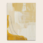 Modern Abstract Woman in Yellow Dress Notebook Gallery Image 4