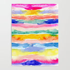 Swooshy Stripes Poster Gallery Image 4