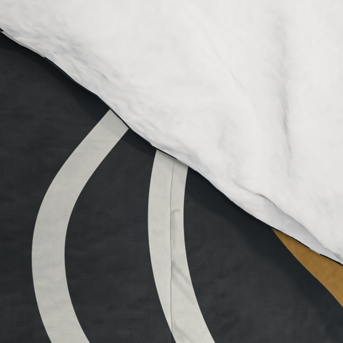 Minimal Abstract Form 1 Comforter Gallery Image 4