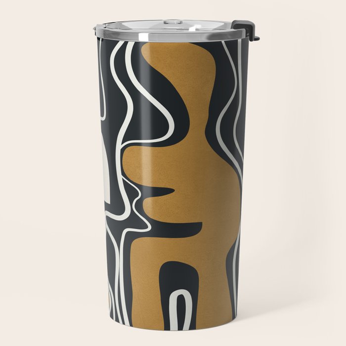 Minimal Abstract Form 1 Travel Mug Gallery Image 2