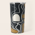 Minimal Abstract Form 1 Travel Mug Gallery Image 1