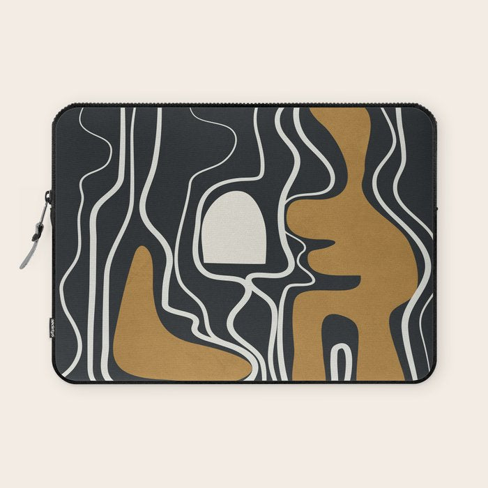 Minimal Abstract Form 1 Laptop Sleeve Gallery Image 1