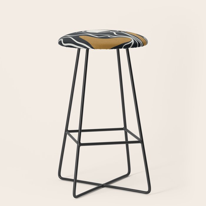 Minimal Abstract Form 1 Stool Gallery Image 1