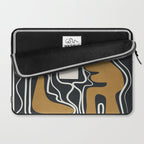 Minimal Abstract Form 1 Laptop Sleeve Gallery Image 2