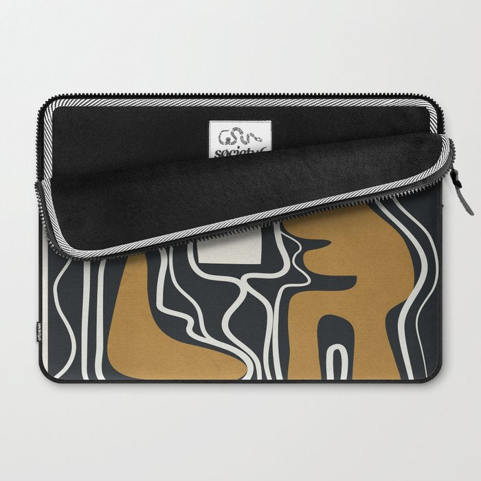 Minimal Abstract Form 1 Laptop Sleeve Gallery Image 2