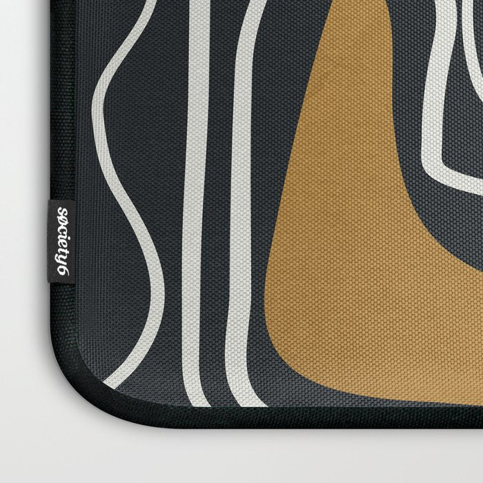 Minimal Abstract Form 1 Laptop Sleeve Gallery Image 3