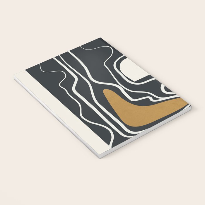 Minimal Abstract Form 1 Notebook Gallery Image 3