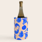 Sleepy Cozy Kitty Cats in Blue & Pink Wine Chiller Gallery Image 3