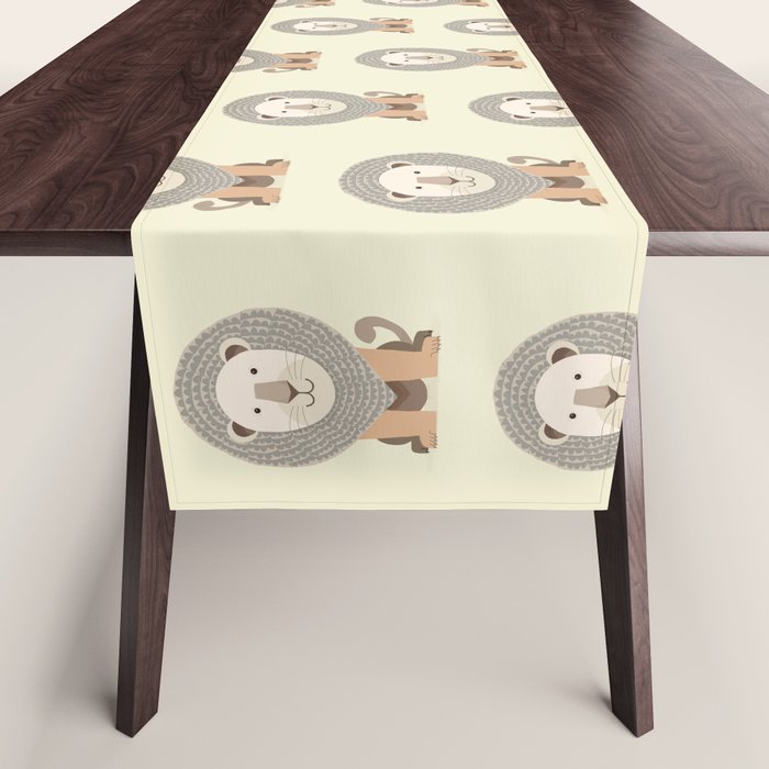 Whimsical Lion Table Runner Gallery Image 1
