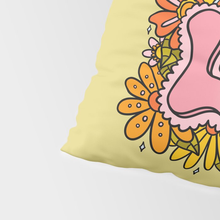 Libra Flowers Pillow Sham Gallery Image 4