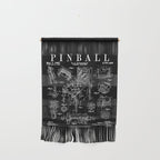 Pinball Arcade Gaming Machine Vintage Gamer Patent Print Wall Hanging Gallery Image 1