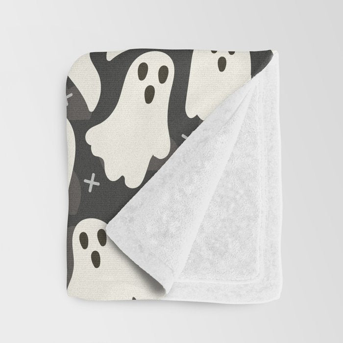 Ghosts Throw Blanket Gallery Image 3