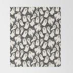 Ghosts Throw Blanket Gallery Image 2
