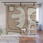 Contours of Thought 1 Wall Mural Gallery Image 1