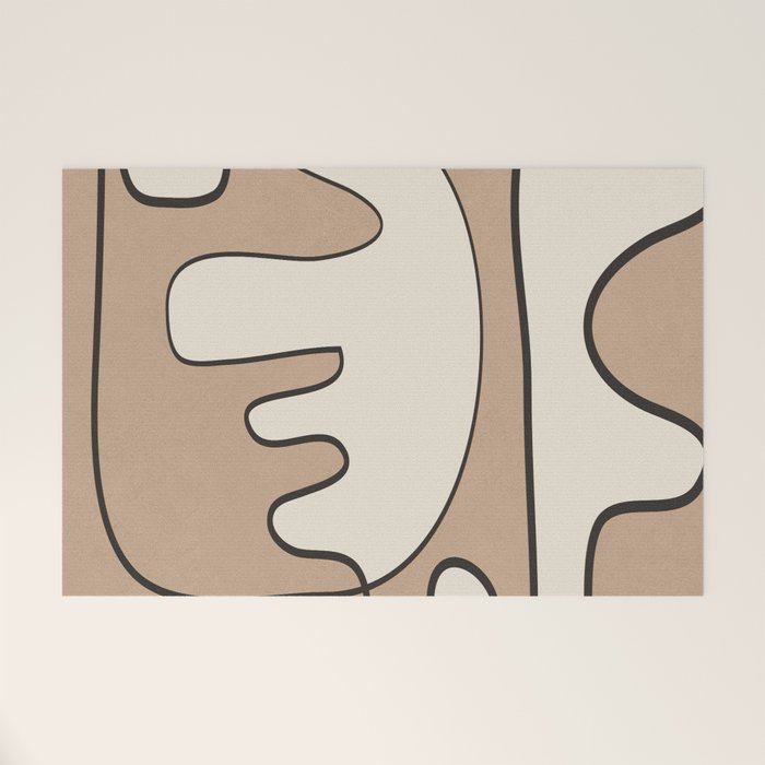 Contours of Thought 1 Welcome Mat Gallery Image 1