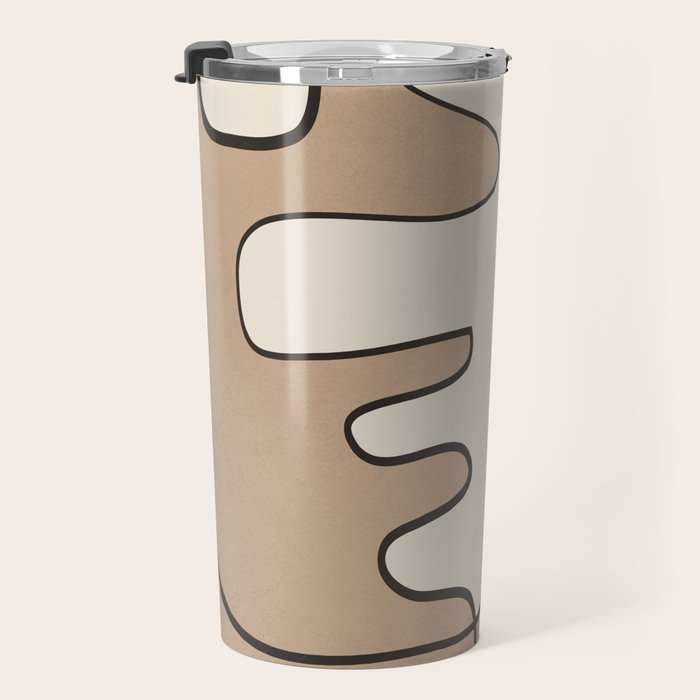 Contours of Thought 1 Travel Mug Gallery Image 3