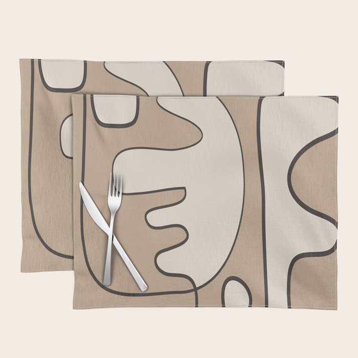 Contours of Thought 1 Placemat Gallery Image 1