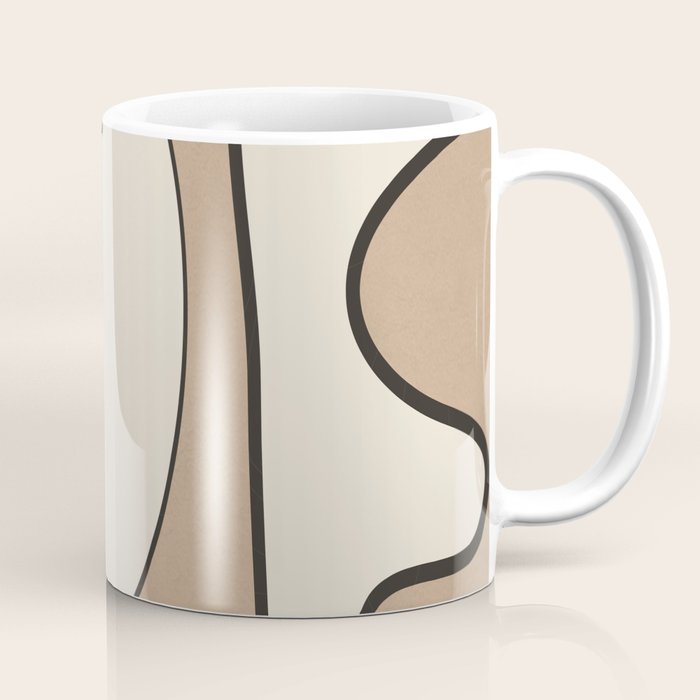 Contours of Thought 1 Coffee Mug Gallery Image 1