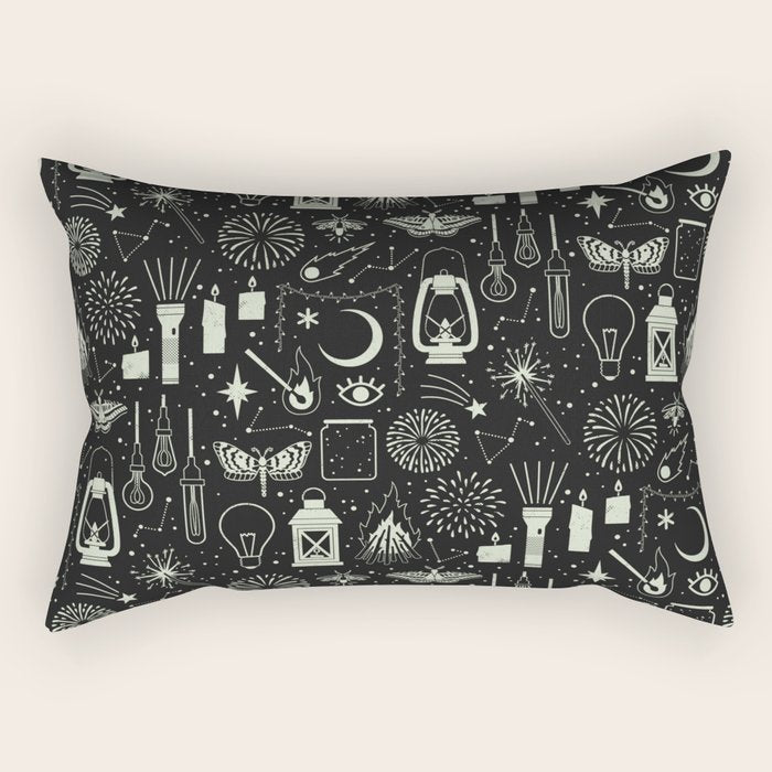 Light the Way: Glow Rectangular Pillow Gallery Image 2