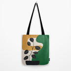 Modern Abstract Minimal Shapes Branches Art 4 Tote Bag Gallery Image 2