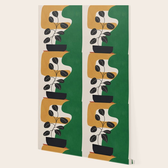 Modern Abstract Minimal Shapes Branches Art 4 Wallpaper Gallery Image 2