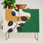 Modern Abstract Minimal Shapes Branches Art 4 Credenza Gallery Image 1
