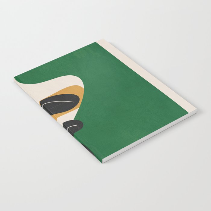 Modern Abstract Minimal Shapes Branches Art 4 Notebook Gallery Image 2