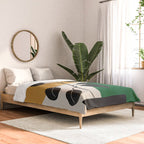 Modern Abstract Minimal Shapes Branches Art 4 Comforter Gallery Image 2