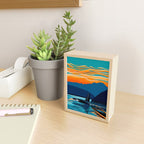 Orca into the Fire Sky Mini Art Print Gallery Image 2