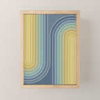Gradient Curvature VIII Mini Art Print Gallery Image 1