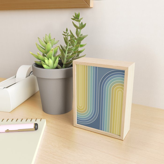 Gradient Curvature VIII Mini Art Print Gallery Image 2