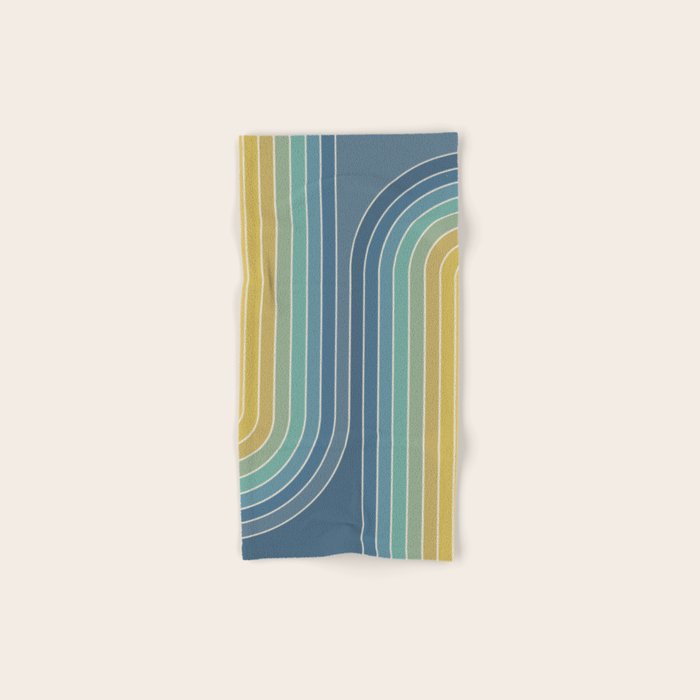 Gradient Curvature VIII Bath Towel Gallery Image 1